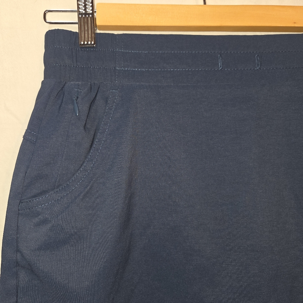 Golf Tennis Skort Blue Size Small Built In Shorts Zip Pocket Missing Drawstring - Picture 6 of 9